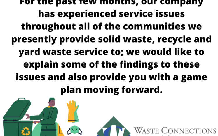 Waste Connections Update