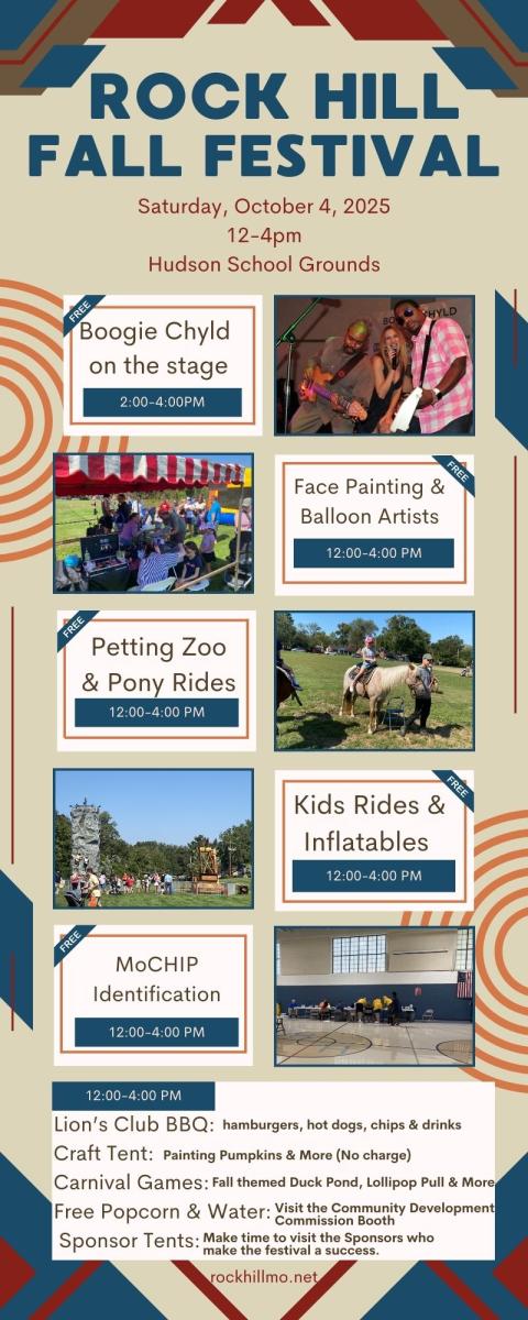 Fall Festival List of Events