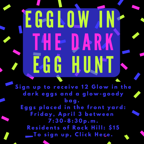 Egglow in the Dark Egg Hunt