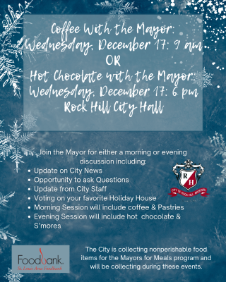 Coffee with the Mayor: Dec. 17