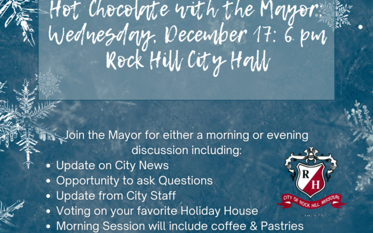 Coffee with the Mayor: Dec. 17